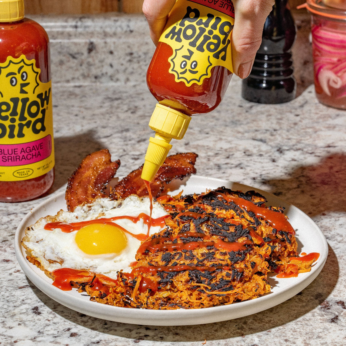 Yellowbird Classic Blue Agave Sriracha Hot Sauce