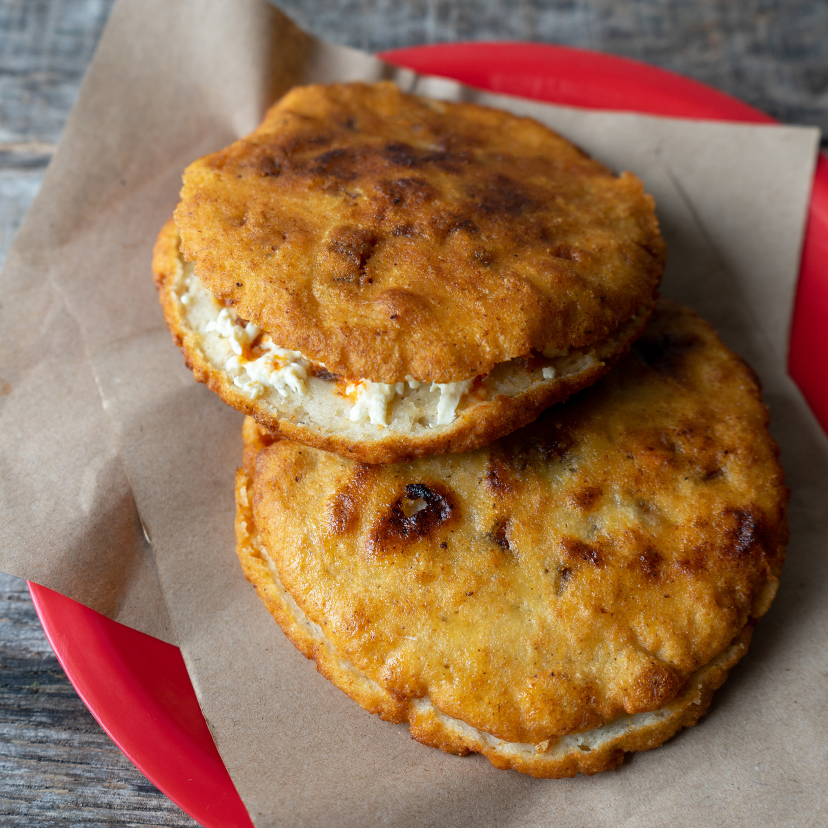 Gorditas Stuffed with Cheese