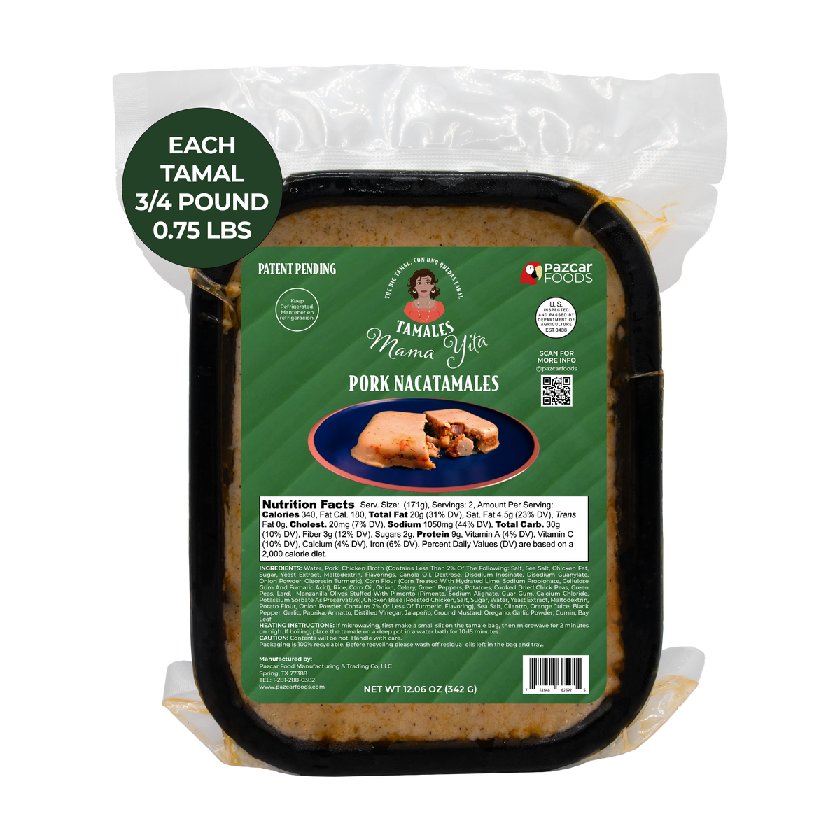 Pork Nacatamales
